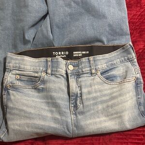 Torrid Women's Denim Blue Flare Jeans